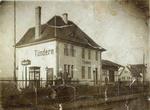 Der Bahnhof um 1900